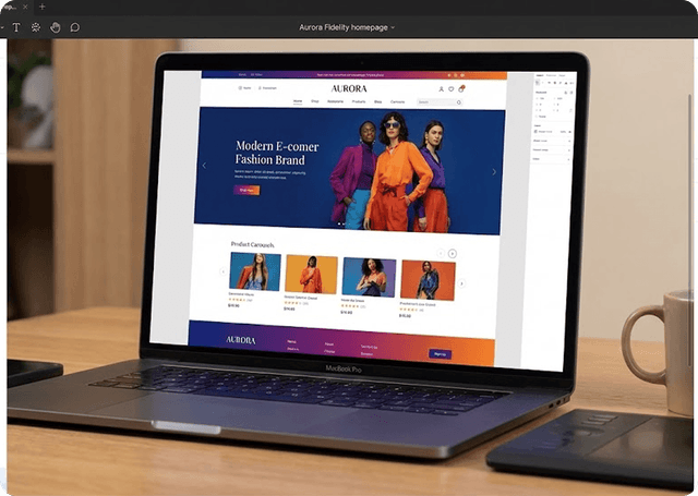 High-Fidelity UI Creation