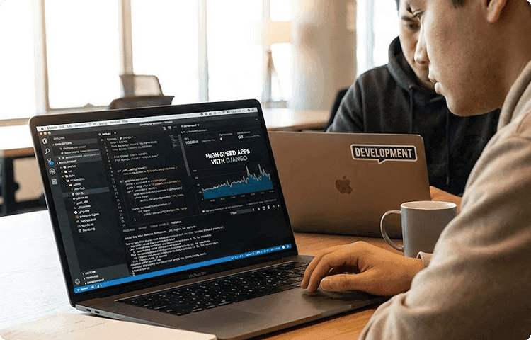 Website design illustration