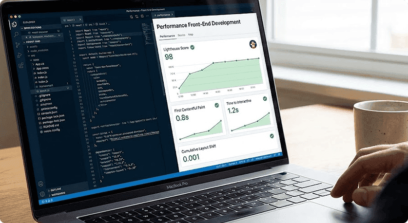 Website design illustration