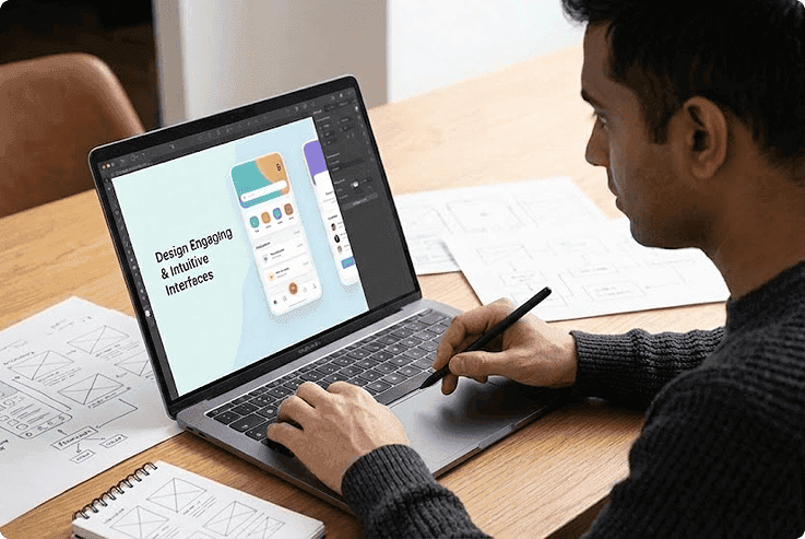Working Woman Coding