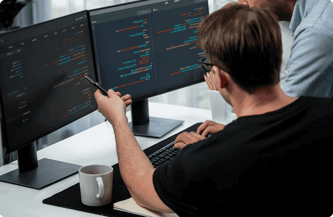 Working Woman Coding