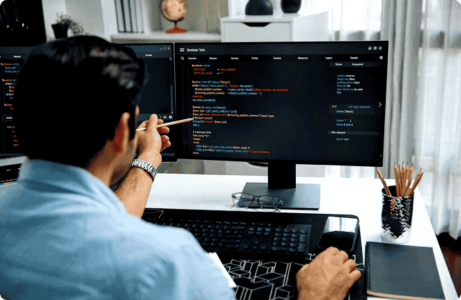 Working Woman Coding