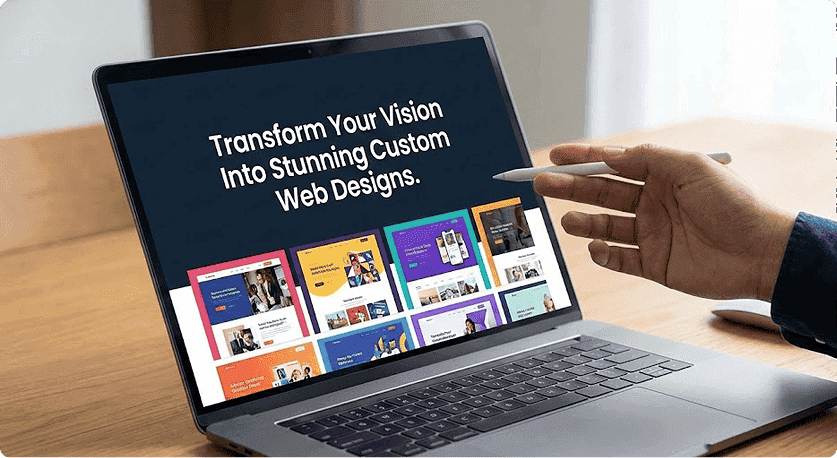 Website design illustration